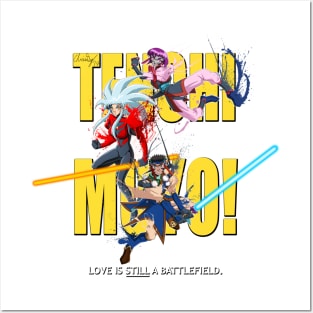 Tenchi Muyo! Kick-Ass style Banner Posters and Art